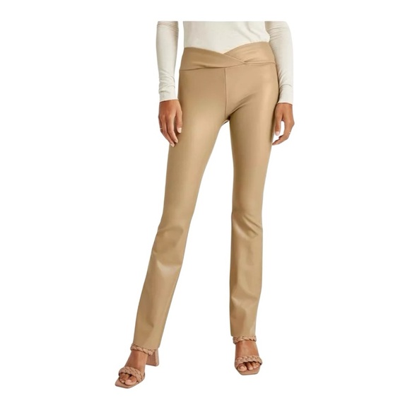 Splendid | Splendid X Cella Jane Vegan Leather Flare Legging, Size XS NWT - Picture 3 of 12